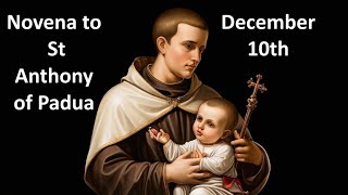 Novena to St Anthony Prayer  The Unfailing Prayer to St Anthony of Padua the Miracle Worker 🕊️✝📖 [upl. by Taddeo588]