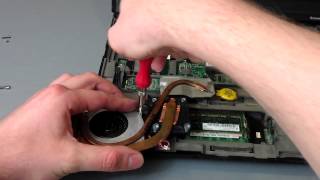 Czyszczenie laptopa lenovo R61i LAPTOP CLEANING fan tutorial [upl. by Sadowski]