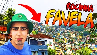 Inside Brazils Most BiggestDangerous Favela ROCINHA FAVELA Rio de Janeiro 🇧🇷 [upl. by Jowett]