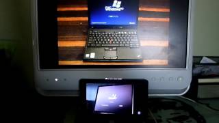 IBM ThinkPad T42 Vs HP Pavilion ze5600 Boot Up Test [upl. by Norek147]