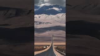 Highway in Death Valley National Park USA 🇺🇸미국 데스 밸리 국립공원의 고속도로오늘도즐겁고 행복한 일정되시길🎶 [upl. by Perr]