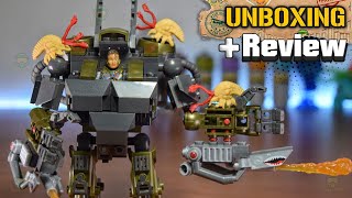 Kinsano Cyclops Raid  Halo Mega Construx  Unboxing amp Review [upl. by Adelina]