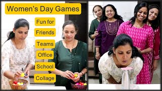 6 Party games for ladies  Womens Day Party Games  Kitty Party Games  Fun Games for Women 2024 [upl. by Aleakim]