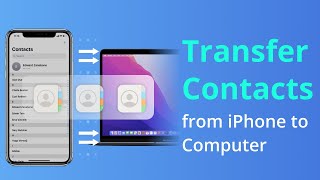 3 Ways How To Transfer Contacts from iPhone to Computer without iTunes 2022  Windows amp Mac [upl. by Othella]