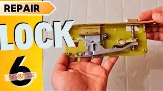 repair and mortise door lock  whats inside the lock💯✌️ [upl. by Uot]