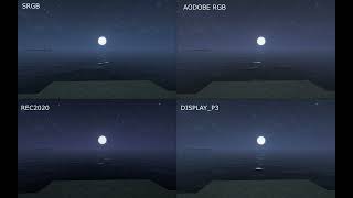 minecraft shader srgb vs adobe rgb vs rec2020 vs display p3 [upl. by Atreb]