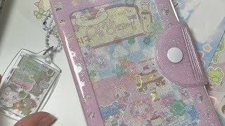 메링 다이어리 셋업  6ring binder deco [upl. by Ahsienel]