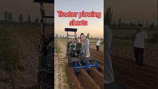 small tractor plowing 🚜 shorts automobile farming farmer agriculture plowing snowplow [upl. by Niple]