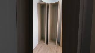 Montaż szafy Ikea PAX  IKEA PAX WARDROBE meble budowanie szafa [upl. by Quillon]