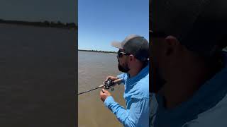 Pescando Dorados en Puerto Gaboto en bancos de arena [upl. by Ardnazil]