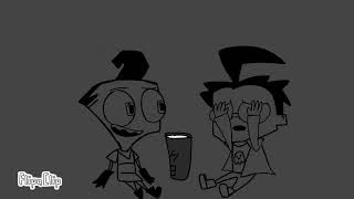 Invader Zim Animatic warning loud audio and language [upl. by Orpheus]