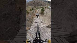 Full Lap of the CRAZY big air compound by Matt Macduff bigair mtb downhill [upl. by Lilith154]