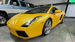 2005 Lamborghini Gallardo well option sports carsupercar low mileage and for sale [upl. by Atnoed]