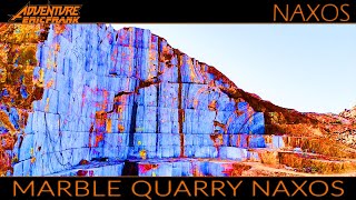 Marble Quarry Naxos  Cinematic drohne [upl. by Atneciv]