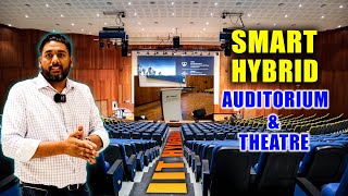 Smart Hybrid Auditorium amp Theatre  Video Wall  Video Conference  Movie Experience  IITHyderabad [upl. by Iona813]