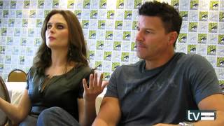 Bones Season 9 David Boreanaz amp Emily Deschanel Interview [upl. by Id]