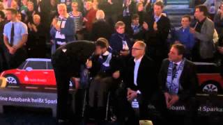 Joachim Deckarm Ehrung 60 Geburtstag  Schwalbe Arena Gummersbach 04022014 [upl. by Antonie]