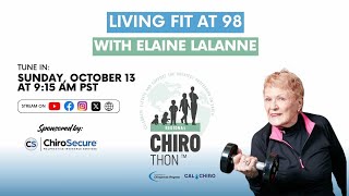 ChiroThon™ 2024  Living Fit at 98 [upl. by Airdnaz]