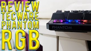 Review Tecware Phantom RGB Mechanical Keyboard RGB Dengan Software [upl. by Eirb427]