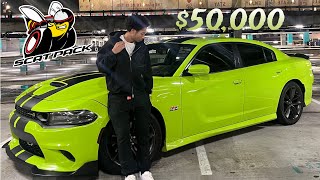 BUYING MY DREAM CAR AT 20 BRAND NEW 50000 SCATPACK [upl. by Tolliver]