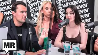 Raging Misogynist Charlie Kirk Gets SMOKED By Whatever Pod [upl. by Bauske118]