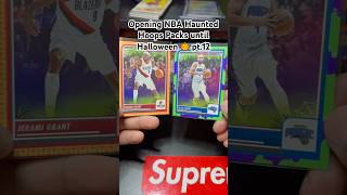 Opening NBA Haunted Hoops Packs until Halloween 🎃 pt12 [upl. by Amyas]