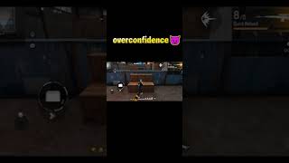 ff overconfidence shorts freefireshorts msarmy freefireindia viral viralshorts garenafreefire [upl. by Ecinev]