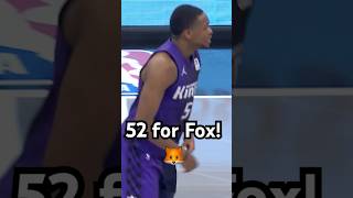 New CareerHigh for De’Aaron Fox 🏆Shorts [upl. by Georgetta]