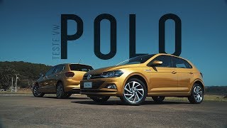 Novo Volkswagen Polo Highline 200 TSI  Teste Webmotors [upl. by Welsh]