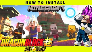 How To play Dragon Block Apollo and Install Technic Launcher [upl. by Nnylyt]