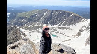 Arapaho Traverse  Almost Neva  Indian Peaks Wilderness CO [upl. by Leisam203]