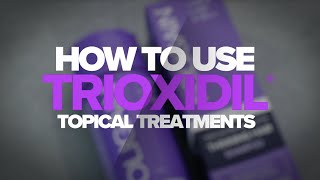 How to apply FOLIGAIN TRIOXIDIL Topical Solutions For Thinning Hair [upl. by Lashonda164]