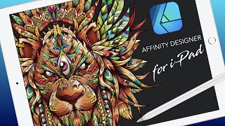 Affinity Designer for iPad FULL TUTORIAL [upl. by Sara-Ann]