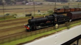 Hornby Saint Grange Bachmann Hall Manor all in BR Black Livery [upl. by Wampler]