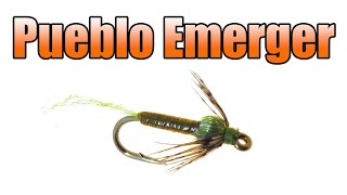 Pueblo Emerger Fly Tying  Best Small BWOBaetis Mayfly NymphEmerger  James Spicer Fly Pattern [upl. by Eshelman221]