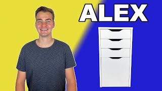 Easy to Follow  ALEX Drawer Unit IKEA Tutorial [upl. by Lemak666]