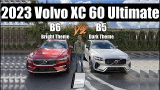 2023 Volvo XC60 B5 vs B6 AWD ULTIMATE direct comparison  Polestar Engineered [upl. by Saraiya]