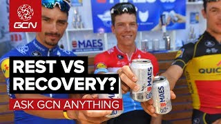 Rest Vs Recovery For Cyclists  Ask GCN Anything [upl. by Sesmar]