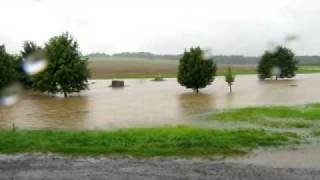 Hochwasser zwischen Mittelherwigsdorf und Oberseifersdorf 070810 [upl. by Supat]