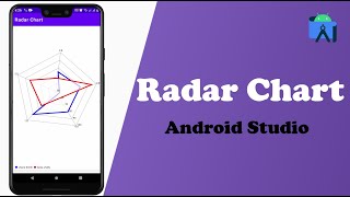 how to create radar chart  MP Android Chart  Android Studio 2024 [upl. by Nelrac]