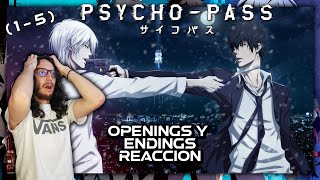 🔥Músico REACCIONA a opening y endings de Psycho Pass🔥 [upl. by Kazimir]