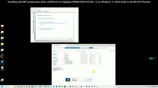 Intel ME Components driver 2440630 on Windows1124H2261002161PGBB760MDS3HAX [upl. by Eledoya209]