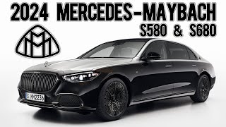 ALL NEW 2024 MERCEDESMAYBACH S580 amp S680  PRICING FIRST LOOK amp SPECS REVEALED [upl. by Ierbua]