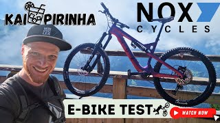 EBike Test  NOX Cycles  Epium  Helium  Hybrid Enduro 71  Zillertal Testtage [upl. by Hsiwhem]