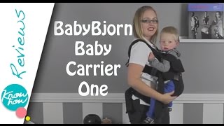 BabyBjorn Baby Carrier One Review BabyBjorns Newest Release [upl. by Nahsaj]