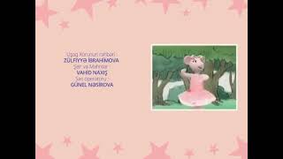 Angelina Ballerina  Dubbing Credits Azerbaijani [upl. by Newcomer]