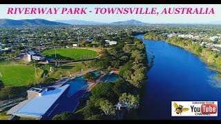 Riverway Parklands  Townsville Australia  DJI Phantom 4 Advanced 4K drone [upl. by Kcolttam382]