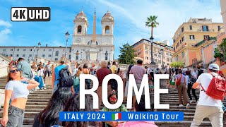 ROME Walking Tour 4K 🇮🇹 ITALY 2024  Timeless Rome Walk wCAPTIONS [upl. by Theodoric151]