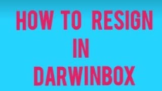 How to resign in Darwinbox [upl. by Dugald]