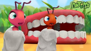 Cemented  60 Minutes of Antiks by Oddbods  Kids Cartoons  Party Playtime [upl. by Nayt998]